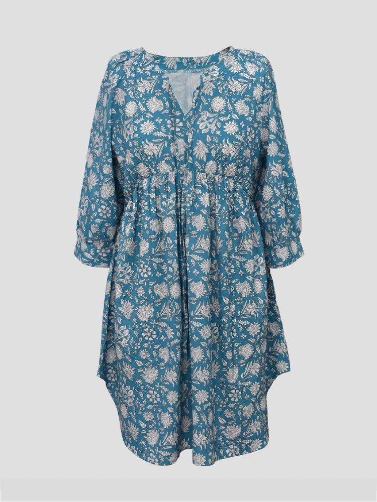 Vestido feminino estilo boêmio - Romper Floral Print avaliação e preço