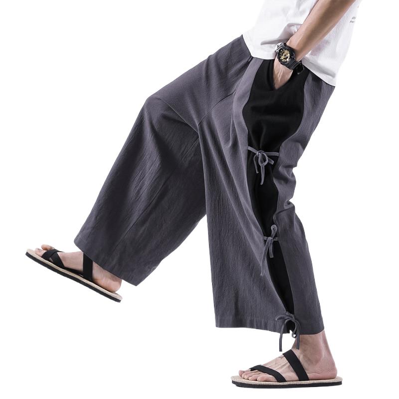 Calças de verão e outono, tama - Linen Pant Wide avaliação e preço