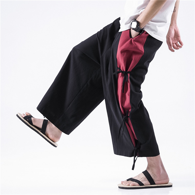 Calças de verão e outono, tama - Linen Pant Wide avaliação e preço