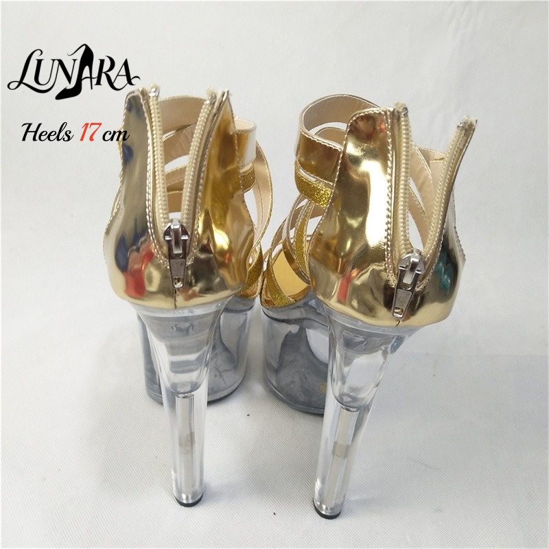 Sandálias plataforma de salto  - Sandal Strappy Heeled avaliação e preço