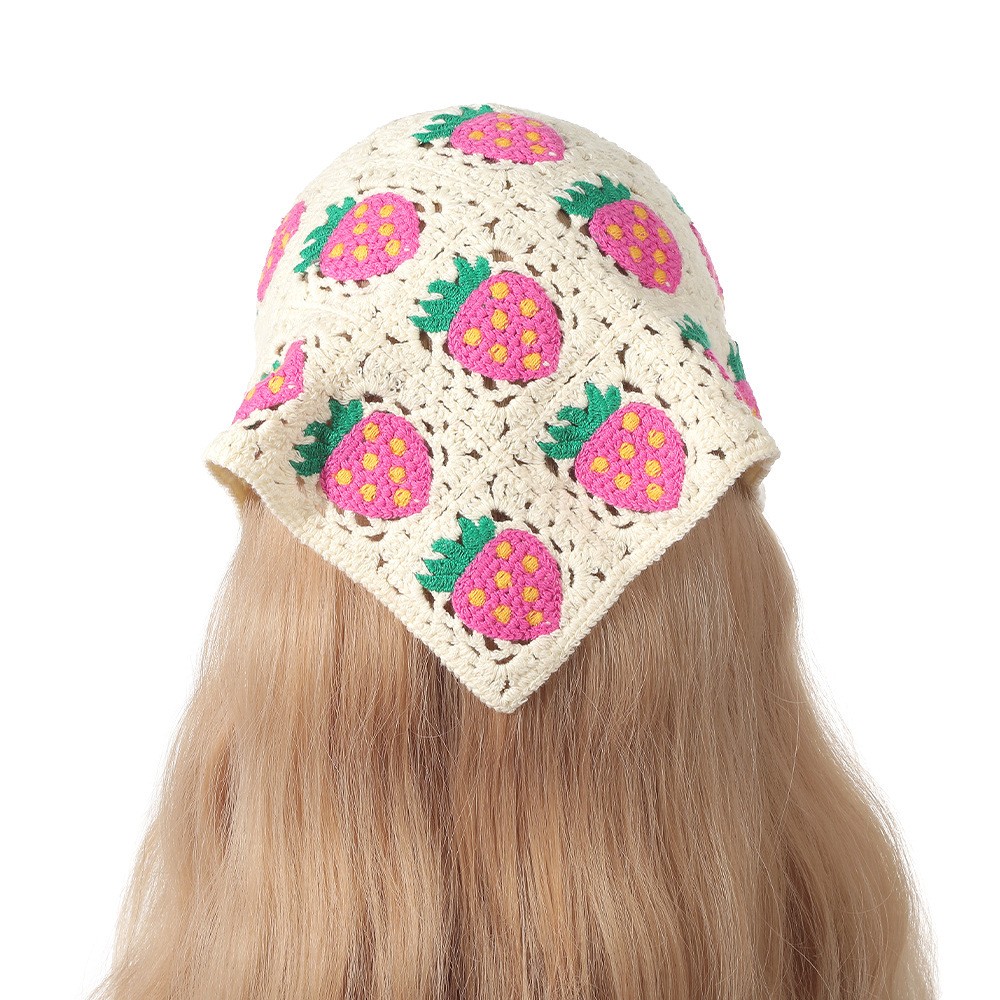 Vintage tecelagem tricô flor t - Headband Summer Knit avaliação e preço