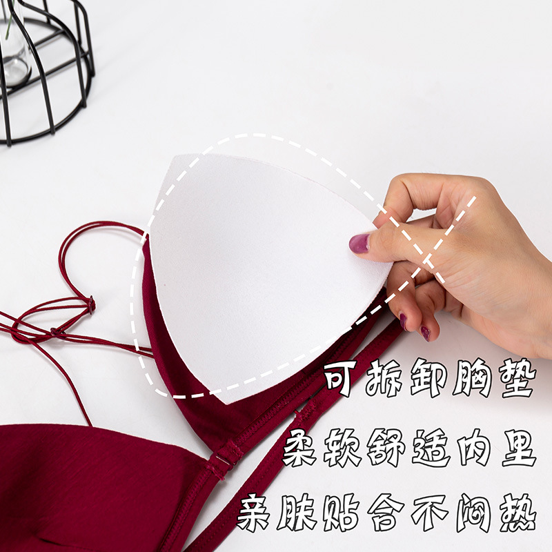 3D Sexy Lingerie Esporte Sutiã - Bralette Triangle Set avaliação e preço